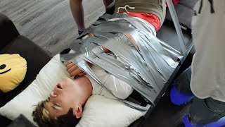 DUCT TAPE PRANK (GONE WRONG)