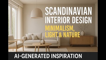 Scandinavian Interior Design – Minimalism, Light & Nature | AI-Generated Inspiration