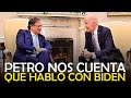 PETRO NOS CUENTA QUE HABLÓ CON BIDEN / PETRO EN LA CASA BLANCA / WASHINGTON EE UU