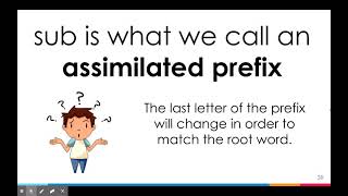 Latin Prefix sub Day 5