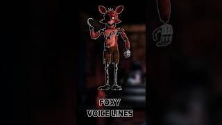 FNaF UCN Voices - Foxy #fnaf #fivenightsatfreddys #fnafanimation #animation