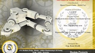 Epic Dual Arm Robot - Kinematic and Dynamic Analyses