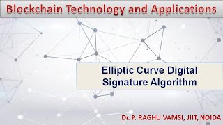 06C Elliptic Curve Digital Signature Algorithm (ECDSA)