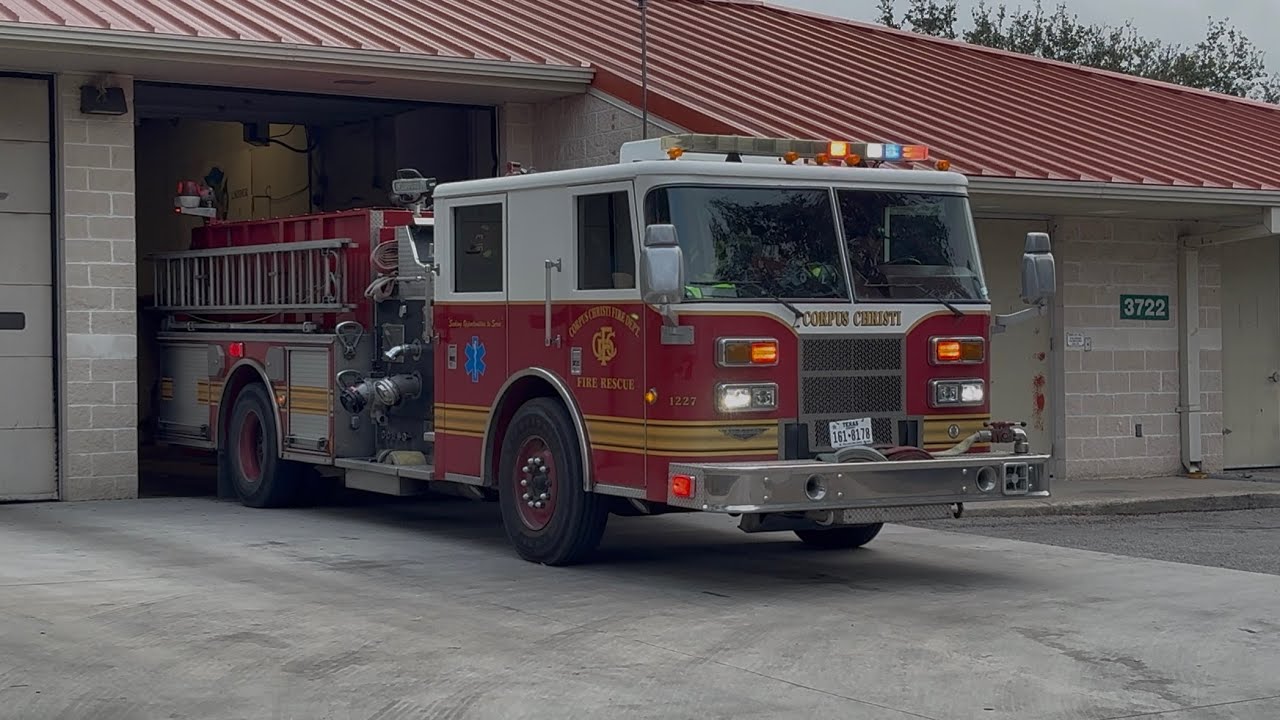 *TONES* Engine 7 responding to an unknown call #firefighter #fireengines 