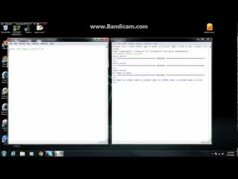Python programing for beginers eisode 1 using print Statement