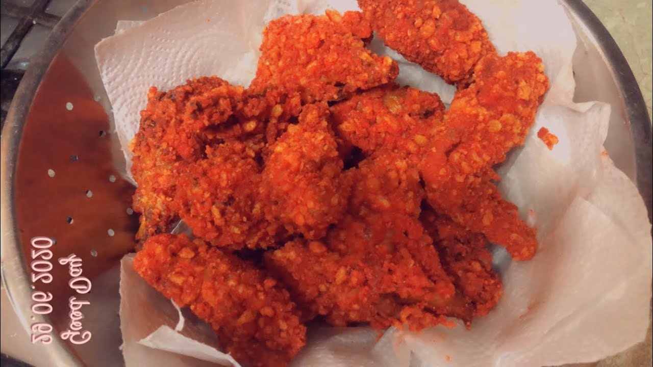 Hot Cheetos Fried Chicken Q&A Mukbang Ft. My Cousin - YouTube