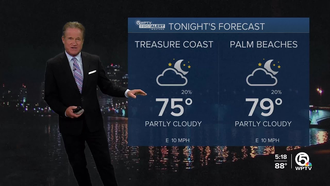 WPTV First Alert Weather Forecast for Evening of Tuesday, June 24, 2025 ...