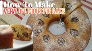 Bolu Buah Surga | Fig Cake | Bolu Buah Tin Rasa Selangit