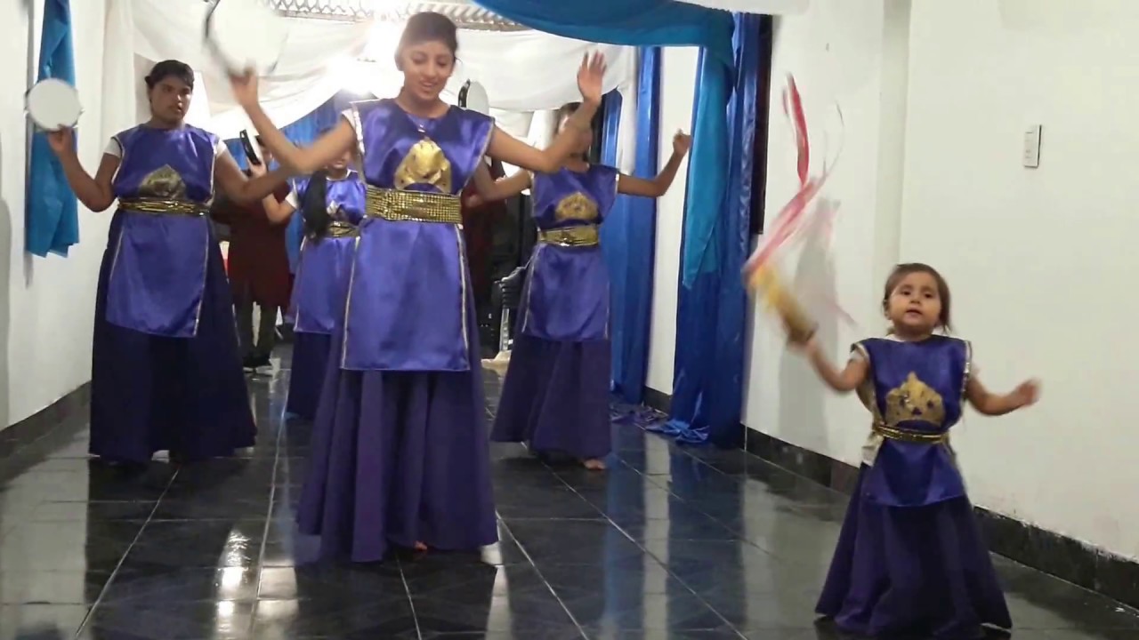 danza levantate paul wilbur princesas y guerreros de Dios - YouTube