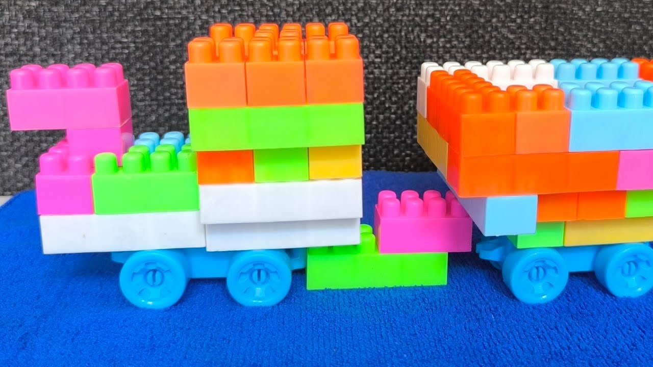 Tractor Using Blocks Tractor with building blocks - YouTube