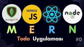 MERN Stack (NodeJS, ExpressJS, MongoDB, POSTMAN) Todo Uygulaması | Backend