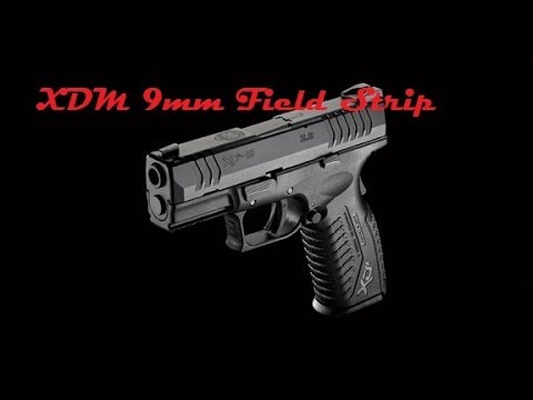 How To Field Strip an XDM 9mm. - YouTube
