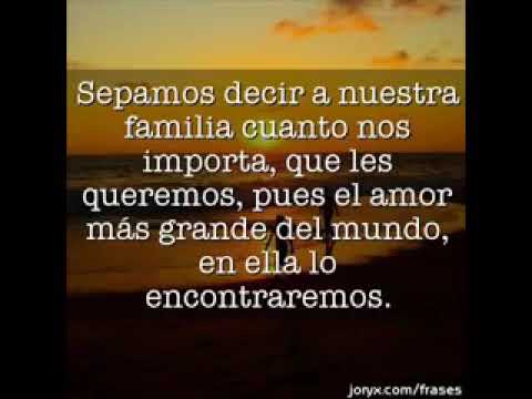 la familia es mas importante
