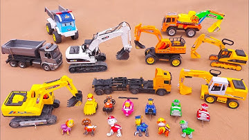 Xe Cẩu Múc Cát , Máy Xúc Điều Khiển , Xe Tải , Xe Chó Cứu Hộ , Xe Cuốc Đất , Ô Tô Đồ Chơi