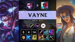 Vayne Mid vs Yone - KR Master Patch 25.10