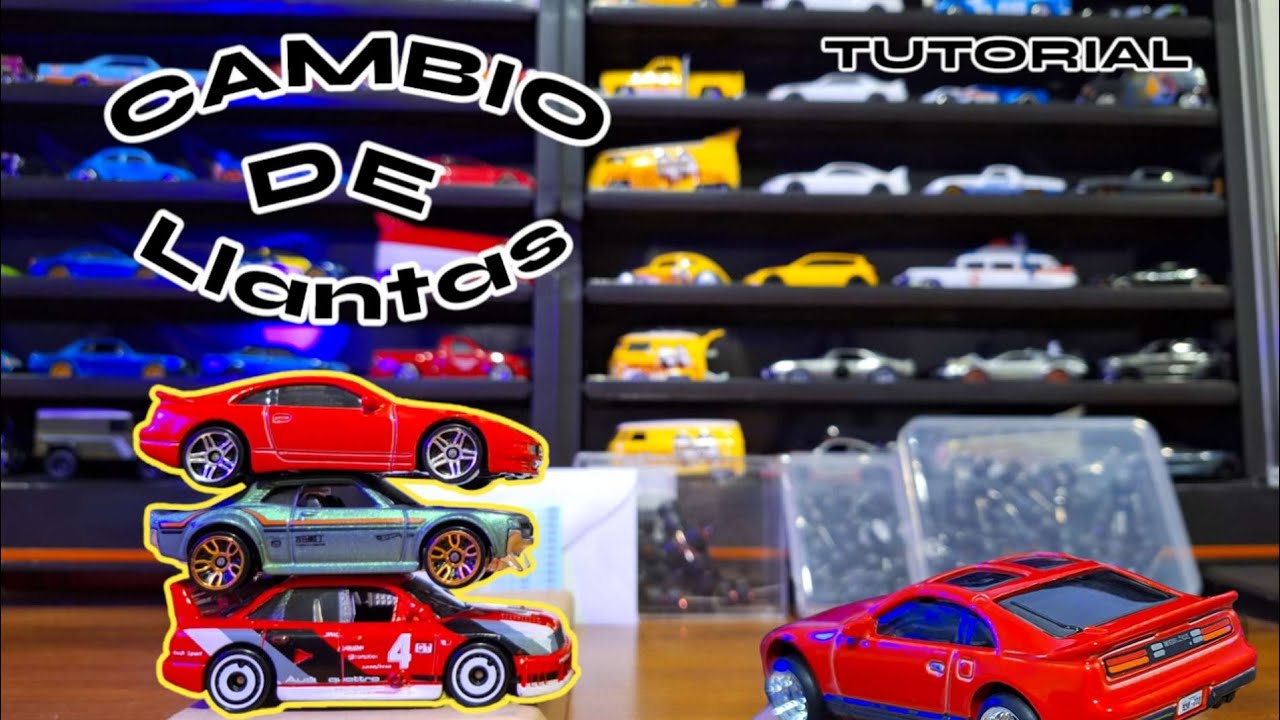 TE ENSEÑO A CAMBIAR DE LLANTAS A UN #hotwheels SIN TALADRO / #lalocollector
