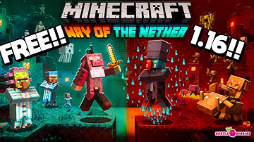 NEW FREE 1.16 NETHER MAP | MINECRAFT BEDROCK | (Xbox One, Ps4, Nintendo switch, Andriod and IOS)