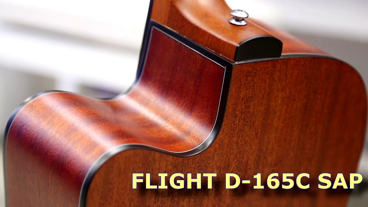 Акустическая гитара Flight D-165C SAP