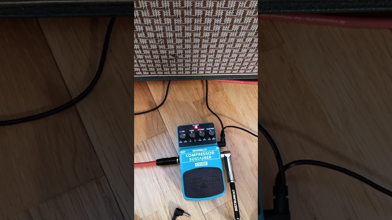 The "jazz" compressor | CS100 Behringer