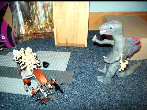 The Godzilla Lego Claymation