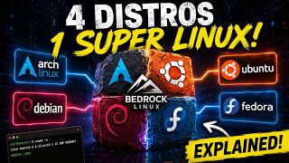 Bedrock Linux Explained: The Super OS Combining Arch, Ubuntu, Debian &amp; Fedora 🚀