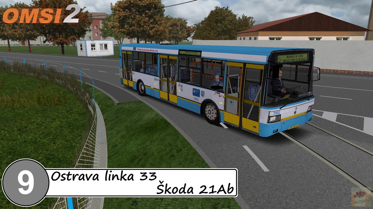 OMSI 2 #9 - Ostrava linka 33 - Škoda 21Ab