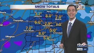 ACTION: More than 7 inches of snow falls on Indianapolis screenshot 4