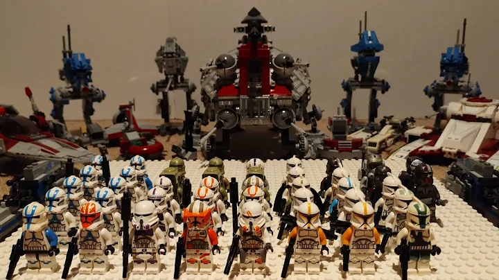 Lego Star Wars 2022 clone army showcase