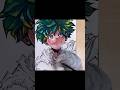 【僕のヒーローアカデミア】緑谷出久描いてみた!【アナログ・水彩イラストメイキング】#myheroacademia #midoriyaizuku #illustrationmaking #drawing