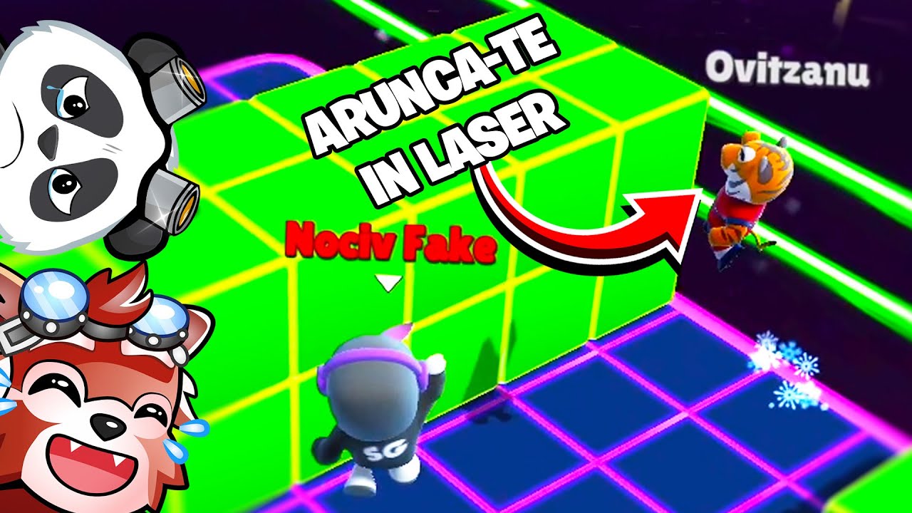 PROVOCARI NEBUNE pe *BLOCK DASH* in STUMBLE GUYS! Plange Ovidiu?