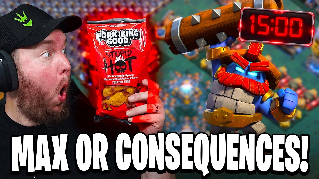 Maxing the Update in 15 Minutes… or I Pay the Price 🌶️