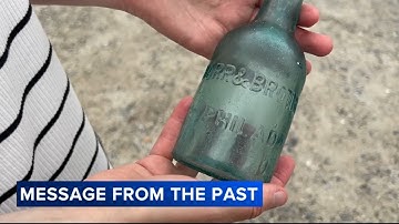 NJ woman thinks message in bottle could be oldest ever found