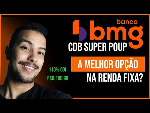 CDB Banco BMG: QUANTO RENDE 20.000,00? l CDB Super Poup vale a pena?