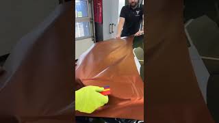 Toyota Camry Copper Trunk Wrap (Surface Tension Control Test) 🟤⚙️