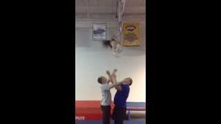My First Double Down! Cheer Stunts