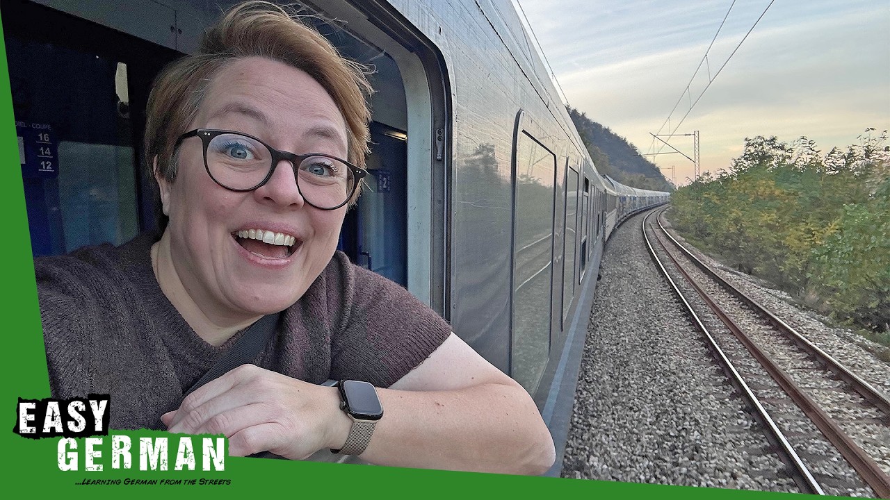 I Took Europe's Longest Train (German Vlog) | Easy German 639