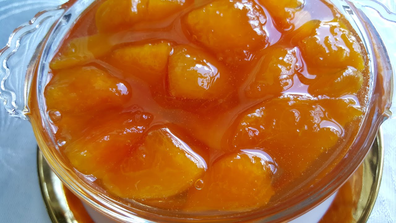как приготовить персиковый джем - идеальная консистенция