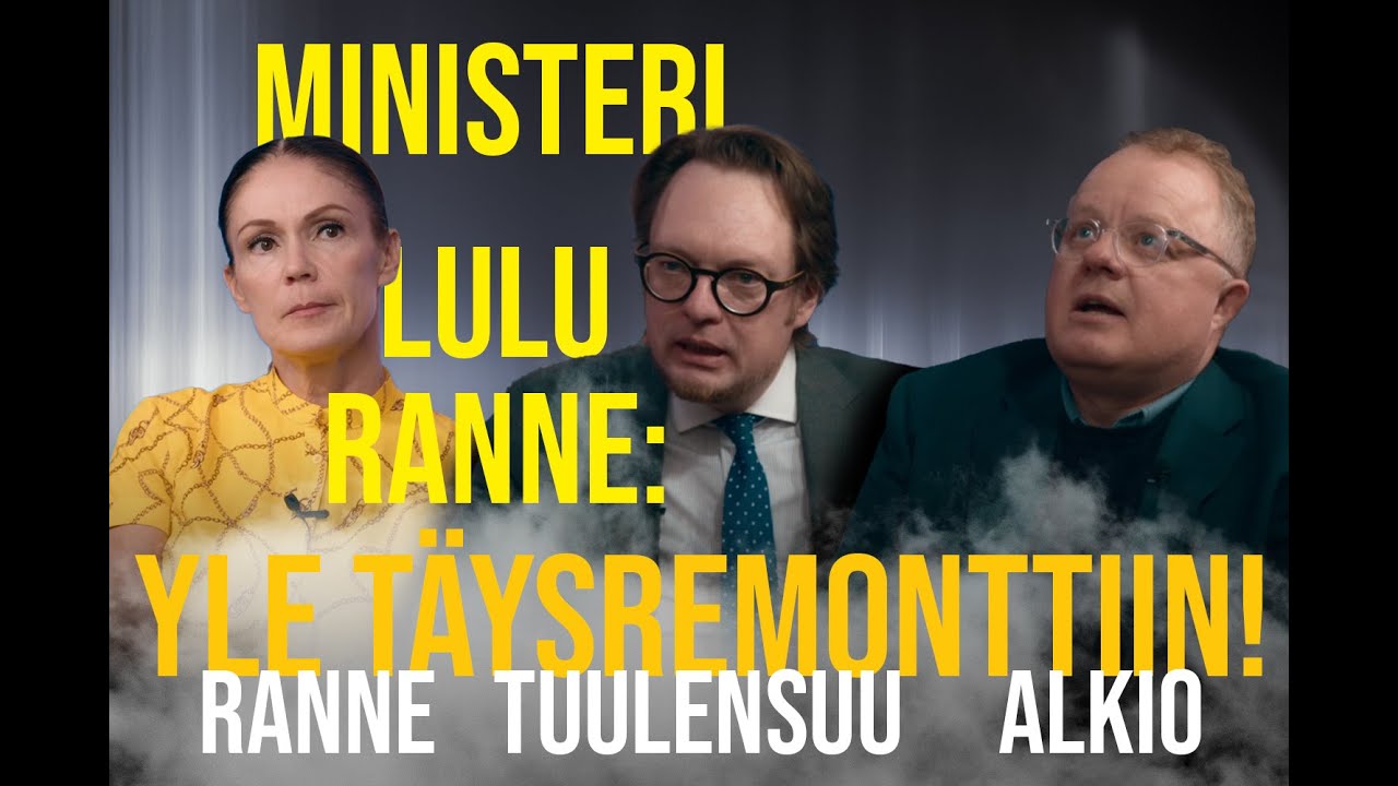 Ministeri Lulu Ranne: Yle täysremonttiin! – Suomen Uutiset Show jakso ...