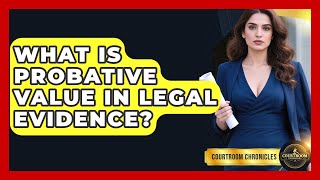 What Is Probative Value In Legal Evidence? - Courtroom Chronicles