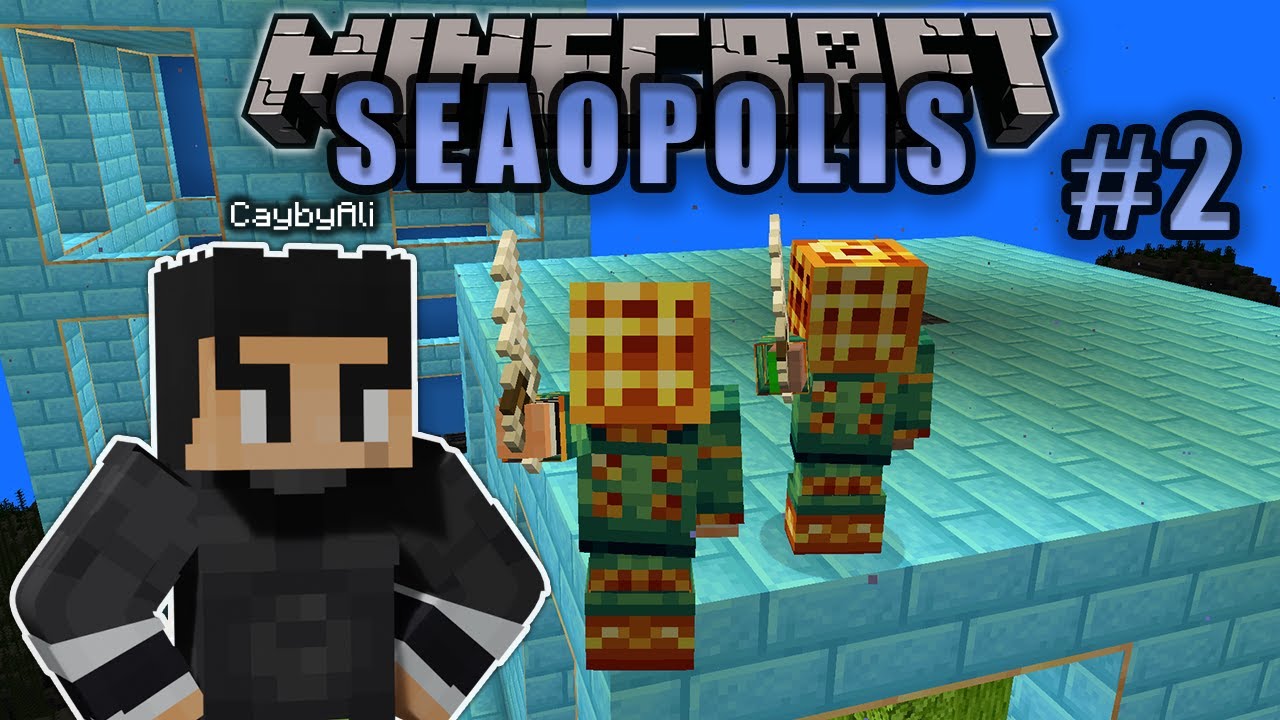 Minecraft Seaopolis #2 - ENDLICH UNTER WASSER ATMEN! 🐟