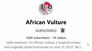 Happy 10Th Anniversary Of African Vulture