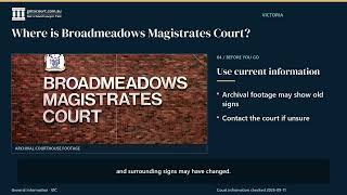 Broadmeadows Magistrates Court: Address & Arrival Guide | VIC