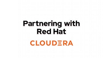 Cloudera: Partnering with Red Hat