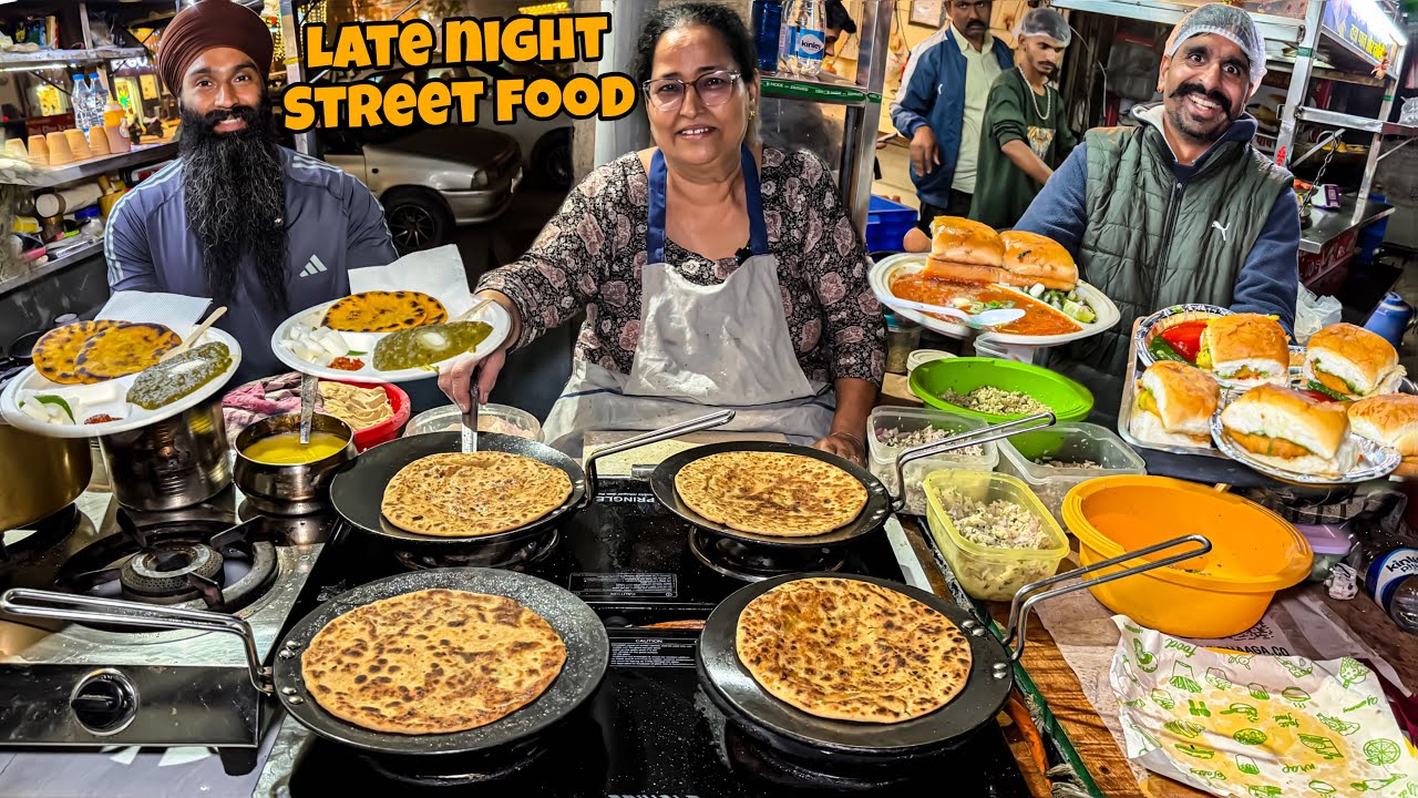 Late Night Street Food In Punjab | Best Street Food In Punjab | Punjab Street Food