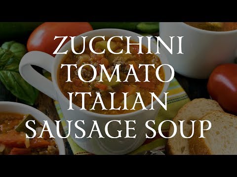 Adding Zucchini To Tomato Soup