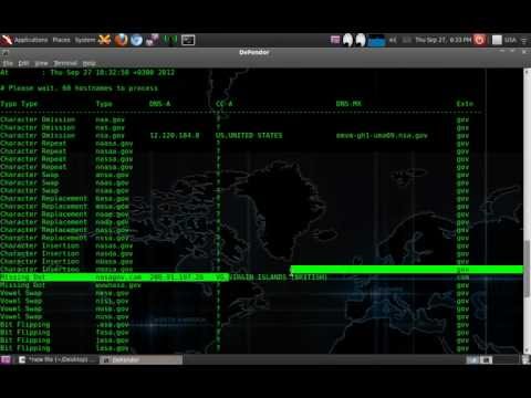 URLCrazy On Backtrack 5 r3 [HD]