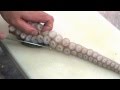 生たこの刺身の作り方 How to octopus of cooking sashimi Japanese food! Takoyaki