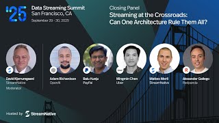 [Closing Keynote] Streaming at the Crossroads: Can One Architecture Rule Them All?
