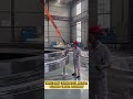 Three-row cylindrical roller bearing under assembly