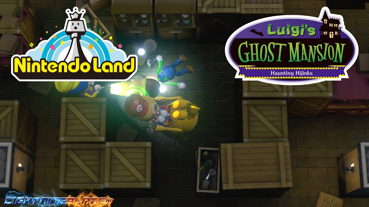 Nintendo Land: Luigi's Ghost Mansion - YouTube